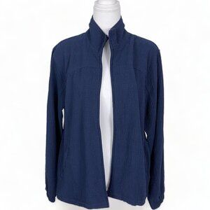 Orvis Textured Crinkle Front Zip Lightweight Jacket (M)